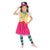 Front - Bristol Novelty Childrens/Girls Mad Hatter Girl Costume