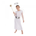 Front - Bristol Novelty Childrens/Kids Christmas Angel Costume With Wings Belt And Halo