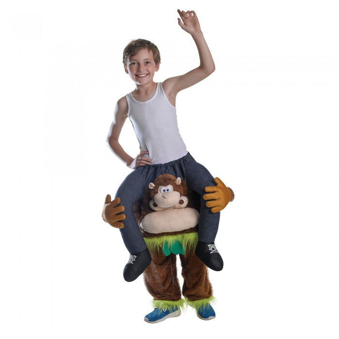 Front - Bristol Novelty Childrens/Kids Monkey Piggyback Costume