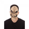 Front - Bristol Novelty Unisex Dark Skeleton Grin Halloween Mask