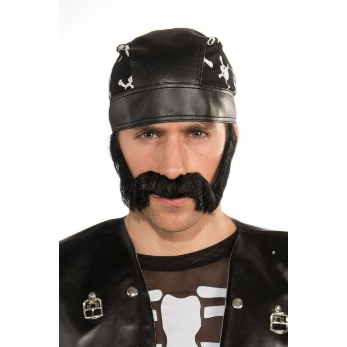 Front - Forum Novelties Unisex Adult Macho Beard Wig