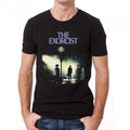 Front - Exorcist Unisex Adult Movie Poster T-Shirt
