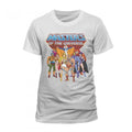 Front - Masters Of The Universe Mens Group Logo T-Shirt