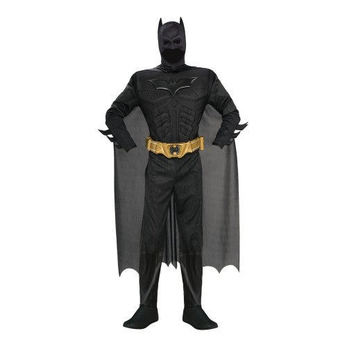 Front - Batman Mens Deluxe Costume