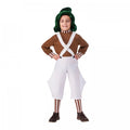 Front - Willy Wonka & the Chocolate Factory Childrens/Kids Oompa Loompa Costume