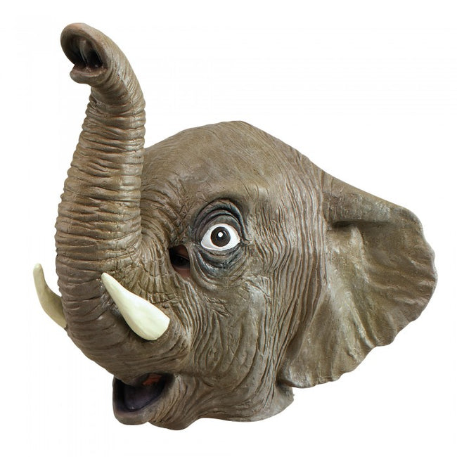 Front - Bristol Novelty Unisex Adults Rubber Elephant Mask