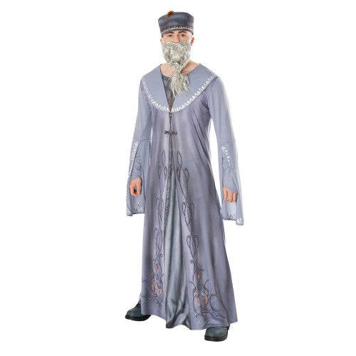 Front - Harry Potter Unisex Adult Dumbledore Costume