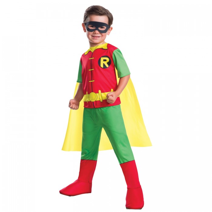 Front - DC Comics Childrens/Kids Robin Costume