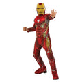 Front - Iron Man Childrens/Kids Deluxe Costume