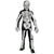 Front - Bristol Novelty Childrens/Kids Skeleton Muscle Chest Costume