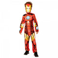 Front - Iron Man Boys Green Collection Costume