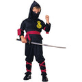 Front - Bristol Novelty Childrens/Kids Ninja Costume Set
