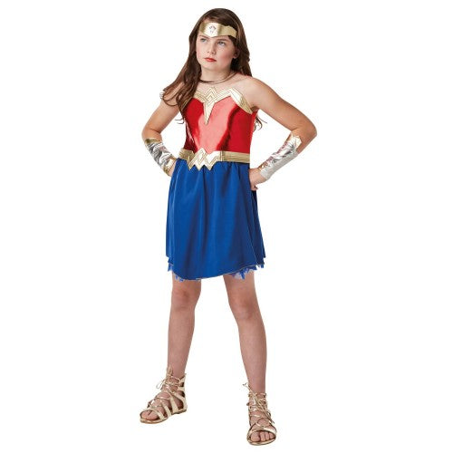 Front - Wonder Woman Girls Costume