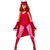 Front - WandaVision Womens/Ladies Deluxe Scarlet Witch Costume