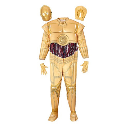 Front - Star Wars Mens C-3PO Costume