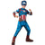 Front - Captain America Boys Costume