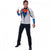 Front - Superman Mens Realistic Costume Top