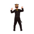 Front - Miraculous Lady Bug Childrens/Kids Cat Noir Costume