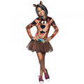Front - Scooby Doo Girls Hooded Costume