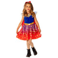 Front - Supergirl Girls Deluxe Costume