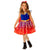 Front - Supergirl Girls Deluxe Costume