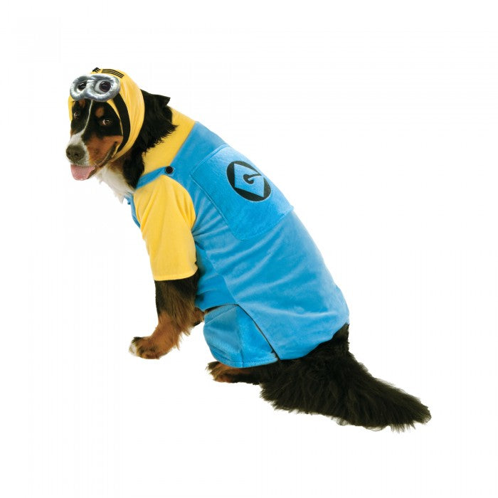 Front - Minions Dog Costume Set