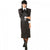 Front - Wednesday Womens/Ladies Wednesday Addams Costume Dress