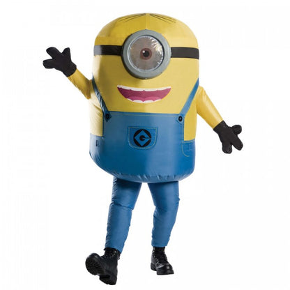 Front - Minions Unisex Adult Stuart Inflatable Costume