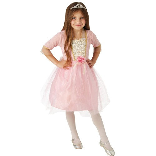 Front - Bristol Novelty Girls Twinkler Rose LED Light Costume