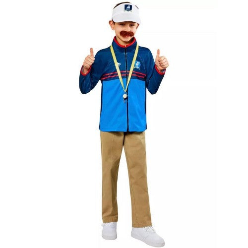 Front - Ted Lasso Boys Costume Set