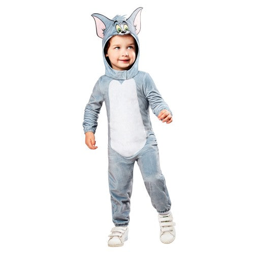 Front - Tom And Jerry Childrens/Kids Tom Costume