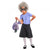 Front - David Walliams Childrens/Kids Gangsta Granny Costume Set