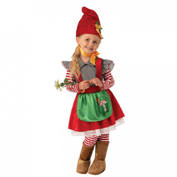 Front - Bristol Novelty Girls Garden Gnome Costume
