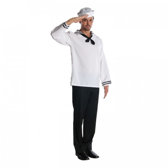 Front - Bristol Novelty Mens Sailor Costume