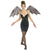 Front - Rubies Chiffon Bat Wings Costume Accessory