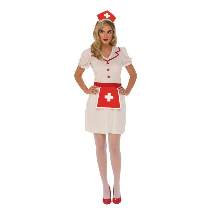 Front - Bristol Novelty Womens/Ladies Nurse Costume