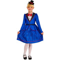 Front - Mary Poppins Girls Magical Nanny Costume