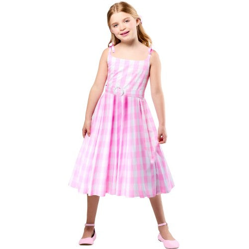 Front - Barbie Girls Perfect Day Costume Dress