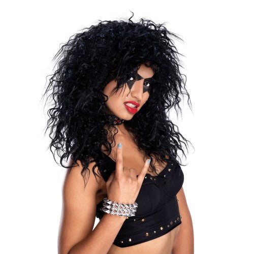 Front - Bristol Novelty Unisex Adults Rock Star Wig