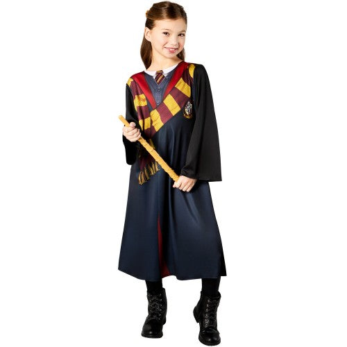 Front - Harry Potter Girls Deluxe Hermione Costume Set