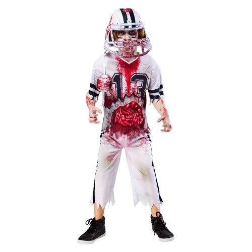 Front - Bristol Novelty Unisex Adult Zombie Football Player Costume Set