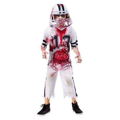 Front - Bristol Novelty Unisex Adult Zombie Football Player Costume Set