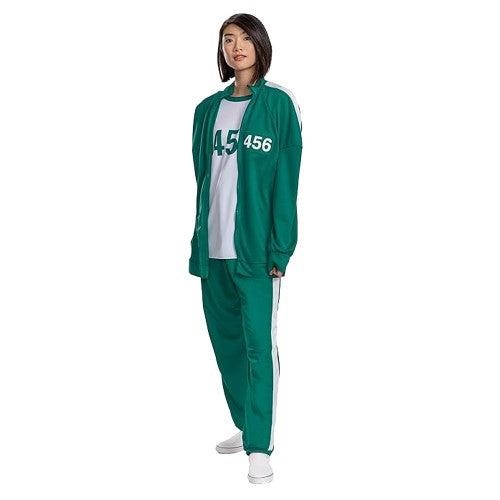 Front - Squid Game Unisex Adult Player 456 Costume