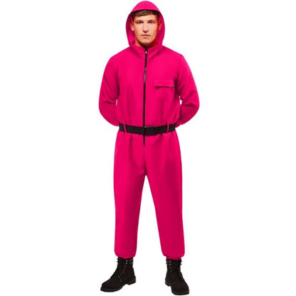 Front - Squid Game Unisex Adult Guards Costume