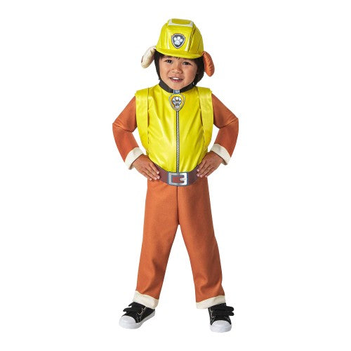 Front - Paw Patrol Childrens/Kids Rubble Costume