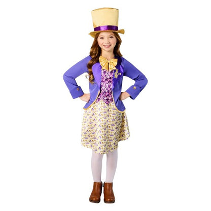 Front - Willy Wonka & The Chocolate Factory Girls Willy Wonka Costume