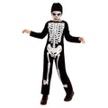 Front - Bristol Novelty Childrens/Kids Skeleton Costume