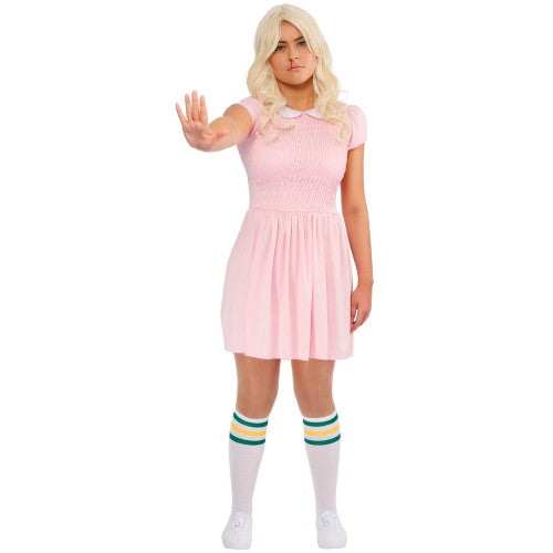 Front - Stranger Things Womens/Ladies Eleven Costume