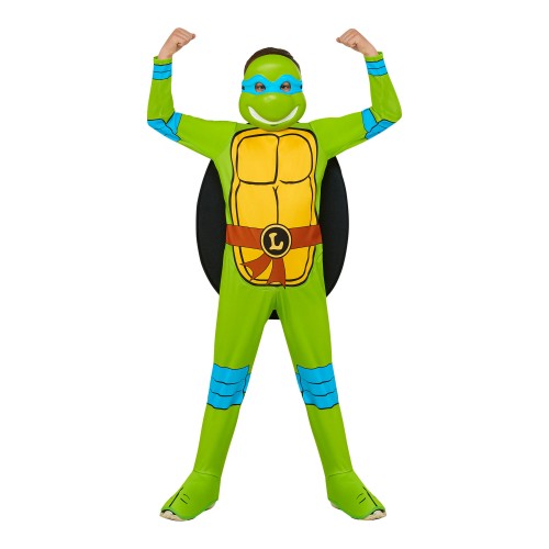 Front - Teenage Mutant Ninja Turtles Childrens/Kids Leonardo Costume Set