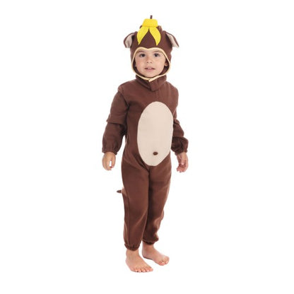 Front - Bristol Novelty Childrens/Kids Monkey Costume Set
